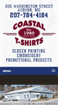 Mobile Screenshot of coastaltshirts.com