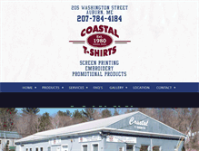 Tablet Screenshot of coastaltshirts.com